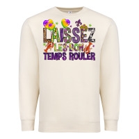 Sandshell Loissez les bon temps rouler with balloon Premium Sweatshirt - HowdyJamesFarm