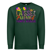 Sports Green Loissez les bon temps rouler with balloon Premium Sweatshirt - HowdyJamesFarm