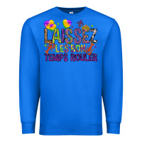 True Royal Loissez les bon temps rouler with balloon Premium Sweatshirt - HowdyJamesFarm