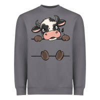 Storm custom cow Heavyweight Sweatshirt - MaliasSmallBusiness