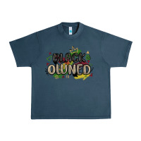 Midnight Navy black owned Urban Heavy Tee - MaliasSmallBusiness