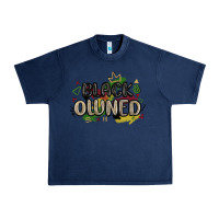 Navy black owned Urban Heavy Tee - MaliasSmallBusiness