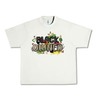 Pistachio black owned Urban Heavy Tee - MaliasSmallBusiness