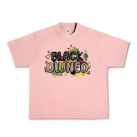 Salmon black owned Urban Heavy Tee - MaliasSmallBusiness