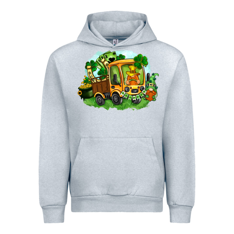 Truck Saint Patricks Day Urban Hoodie by FaDigitalArtStudio | Teevron