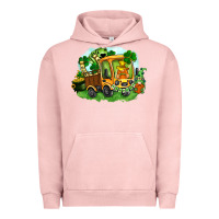 Pigment Salmon truck saint patricks day Urban Hoodie - FaDigitalArtStudio