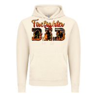 Vintage Artic American Flag Firefighter Dad Vintage Hoodie - LillyAllenDesigns