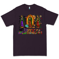 Plum our lady of guadalupe happy hallothanksmas Premium Tee - JahusDesignShop