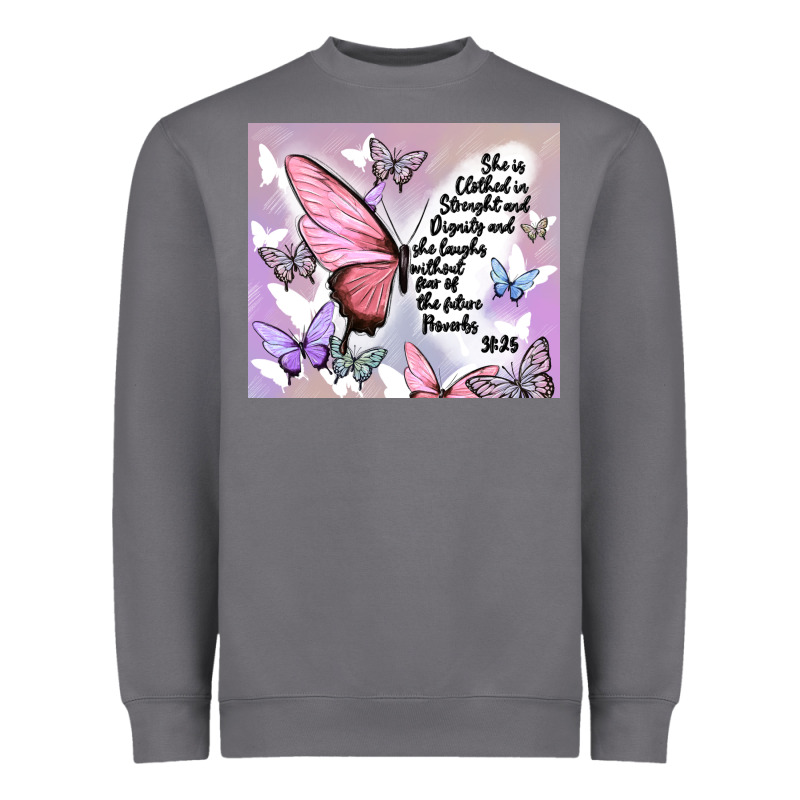Bible Verse Heavyweight Sweatshirt by MaliasSmallBusiness | Teevron