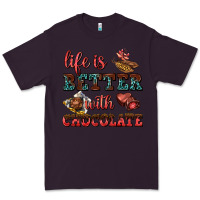 Plum life is better with chocolate Premium Tee - AdoDesignShop