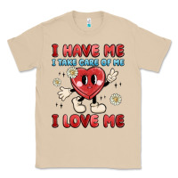 Mushroom i have me i take care of me i love me Classic Tee - MaliasSmallBusiness