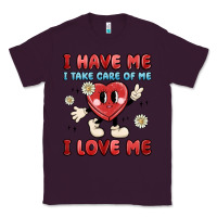 Plum i have me i take care of me i love me Classic Tee - MaliasSmallBusiness