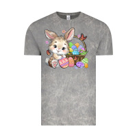 Cloud Rock easter bunny Vintage Tee - MaliasSmallBusiness