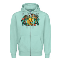 Seafoam Softball Mom Zipper Hoodie - Bettercallsaul