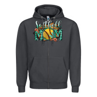 Smoke Softball Mom Zipper Hoodie - Bettercallsaul