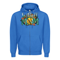 True Royal Softball Mom Zipper Hoodie - Bettercallsaul