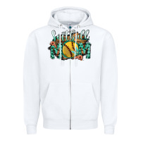 White Softball Mom Zipper Hoodie - Bettercallsaul