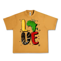 Peanut Butter africa love Urban Heavy Tee - MaliasSmallBusiness