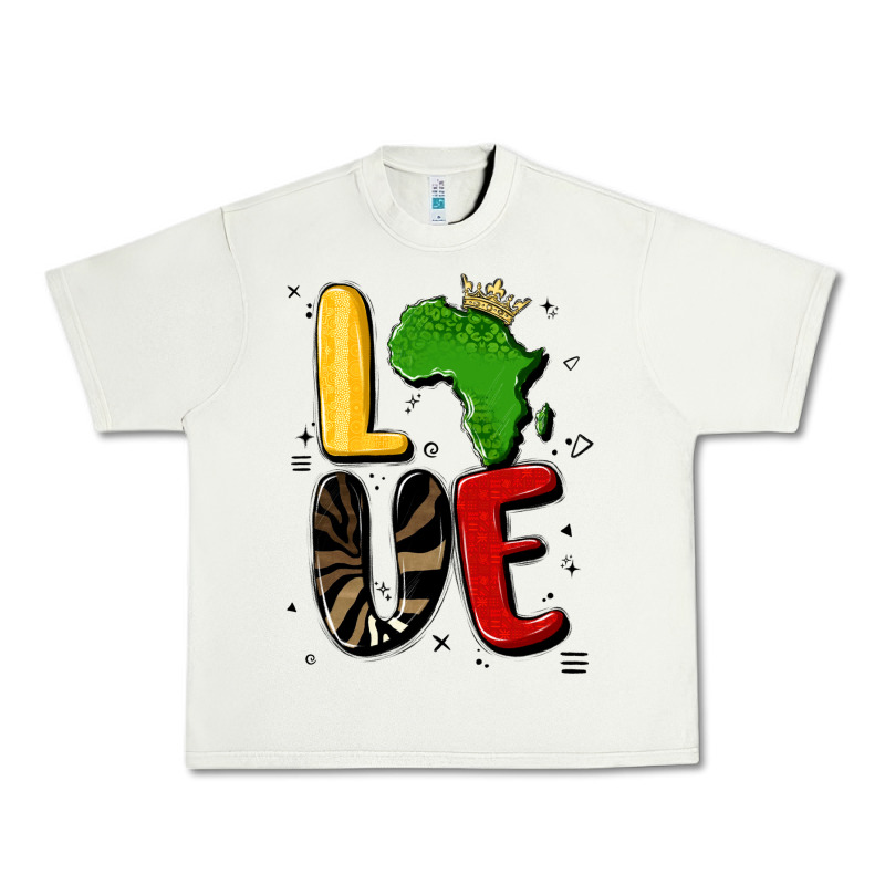 Africa Love Urban Heavy Tee by MaliasSmallBusiness | Teevron