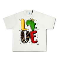 Pistachio africa love Urban Heavy Tee - MaliasSmallBusiness