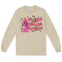 Mushroom pink christmas fa la la Long Sleeve Tee - MaliasSmallBusiness