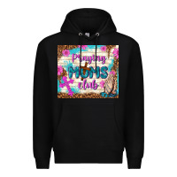 Black praying moms club Premium Hoodie - TumblerDesignByShophia