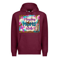 Burgundy praying moms club Premium Hoodie - TumblerDesignByShophia