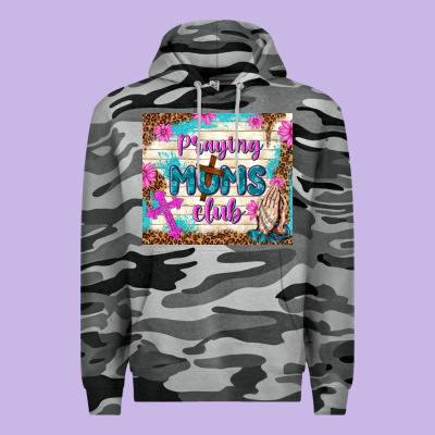 Praying Moms Club Premium Hoodie Designed By Tumblerdesignbyshophia