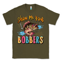 Army Green show me your bobbers Classic Tee - JahusDesignShop