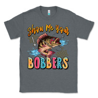 Charcoal Heather show me your bobbers Classic Tee - JahusDesignShop