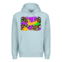 Blue Mist mardi gras background Premium Hoodie - JahusDesignShop