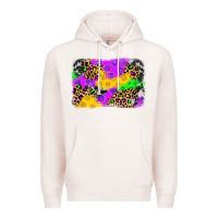 Pale Pink mardi gras background Premium Hoodie - JahusDesignShop