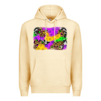 Pina Colada mardi gras background Premium Hoodie - JahusDesignShop