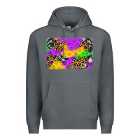 Rock mardi gras background Premium Hoodie - JahusDesignShop