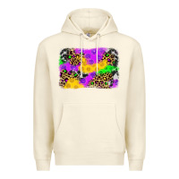 Sandshell mardi gras background Premium Hoodie - JahusDesignShop