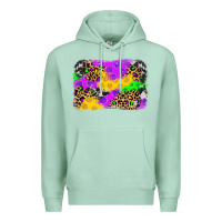 Seafoam mardi gras background Premium Hoodie - JahusDesignShop