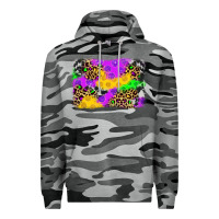 Slate Camo mardi gras background Premium Hoodie - JahusDesignShop
