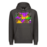 Smoke mardi gras background Premium Hoodie - JahusDesignShop