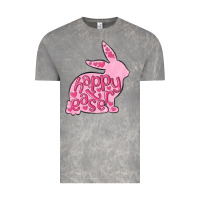 Cloud Rock happy easter rabbit Vintage Tee - MaliasSmallBusiness