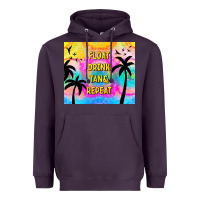 Plum float drink tan & repeat Heavyweight Hoodie - TumblerDesignByShophia