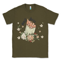 Army Green nail boss Classic Tee - MaliasSmallBusiness