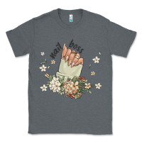 Charcoal Heather nail boss Classic Tee - MaliasSmallBusiness