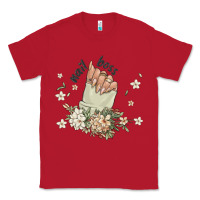 Red nail boss Classic Tee - MaliasSmallBusiness