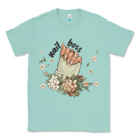 Seafoam nail boss Classic Tee - MaliasSmallBusiness