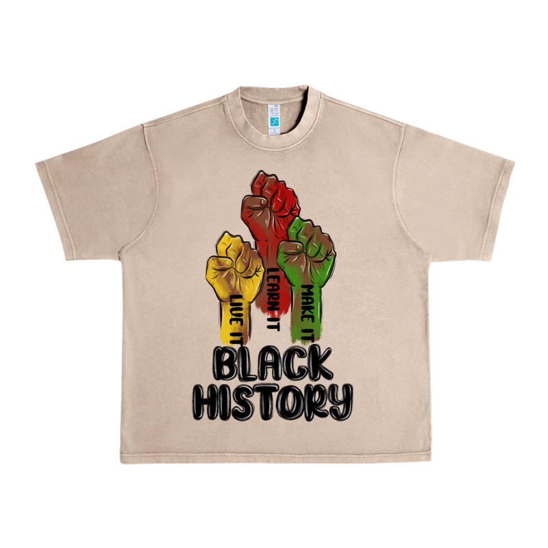 Black History Malia Urban Heavy Tee by MaliasSmallBusiness | Teevron