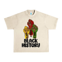 Sandshell black history malia Urban Heavy Tee - MaliasSmallBusiness