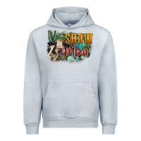 Heather Grey Show mom cow Mother's Day Urban Hoodie - FaDigitalArtStudio