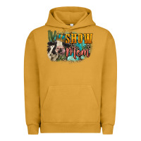 Pigment Peanut Butter Show mom cow Mother's Day Urban Hoodie - FaDigitalArtStudio