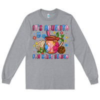 Heather Grey its abuelita and pan dulce season Long Sleeve Tee - MaliasSmallBusiness