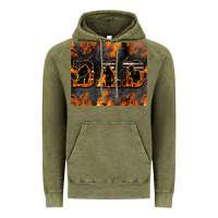 Vintage Olive American Firefighter Dad Vintage Hoodie - LillyAllenDesigns